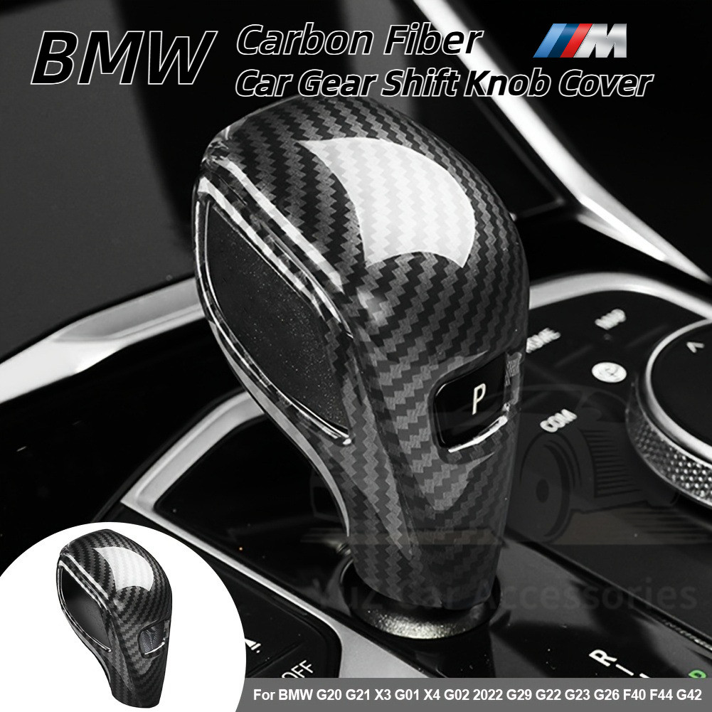 Vỏ núm chuyển số bằng sợi Carbon BMW cho G20 G21 X3 G01 X4 G02 2022 G29 G22 G23 G26 F40 F44 G42