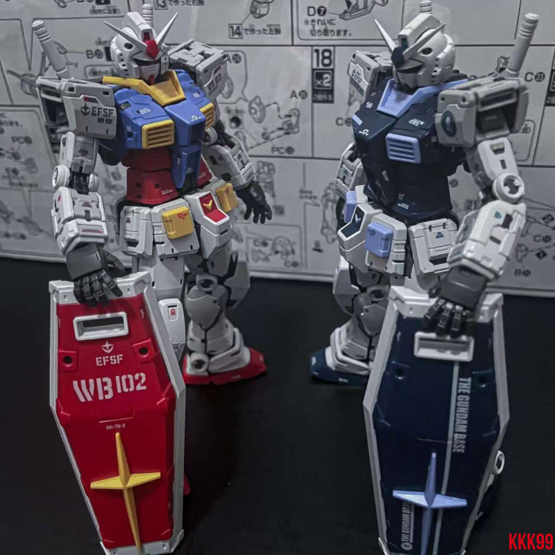 Hàng sẵn có [Mô hình Changlong] RG 1 / 144 RX-78-2 Yuanzu Gundam 2.0 Đế có giới hạn Màu sắc Phiên bả