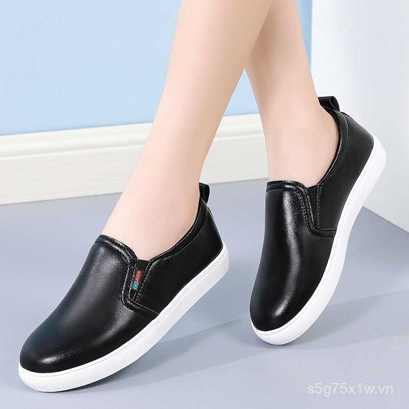 Foot Jiao, All-Match Flat Cover-Foot Giày lười Giày thể thao