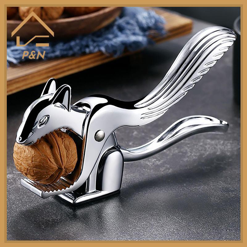 [P & N} Dụng cụ mở vỏ quả óc chó Sóc Pecan Kìm hạt phỉ Quả óc chó nhanh chóng Cracker Hạt hạnh nhân 