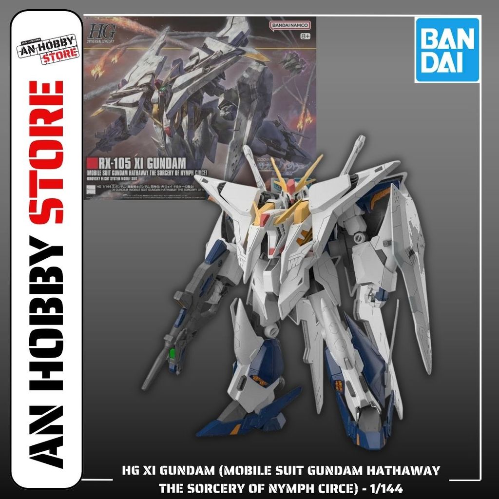 [HÀNG SẴN] BANDAI MÔ HÌNH LẮP RÁP HG 1/144 XI GUNDAM HATHAWAY  (MOBILE SUIT GUNDAM THE SORCERY OF NY