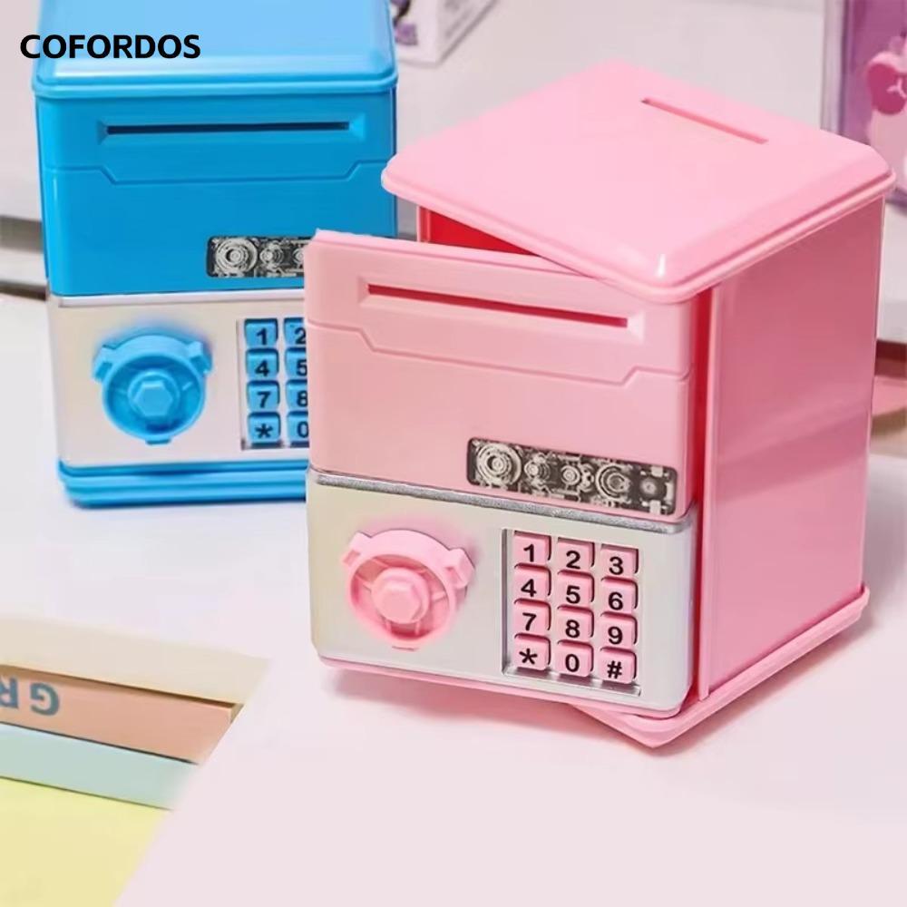 COFORDOS Đồ Chơi Trẻ Em Heo Đất, Mật Khẩu Quà Tặng Trẻ Em Hộp Tiền Tiết Kiệm Tiền, Đồ Chơi Tiết Kiệm