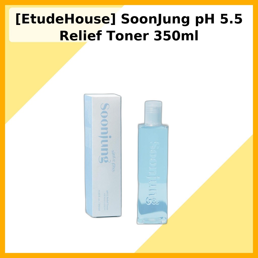 [EtudeHouse] Mực giảm đau SoonJung pH 5.5 350ml / Mực Hàn Quốc / Cân bằng pH / Chính hãng 100% của p