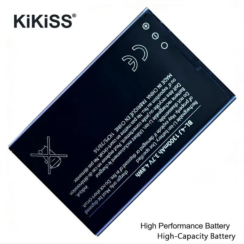 BL-4J Pin Điện Thoại Di Động Sạc Nhanh An Toàn 1300mAh Cho Nokia Lumia 620 C6 C6-00