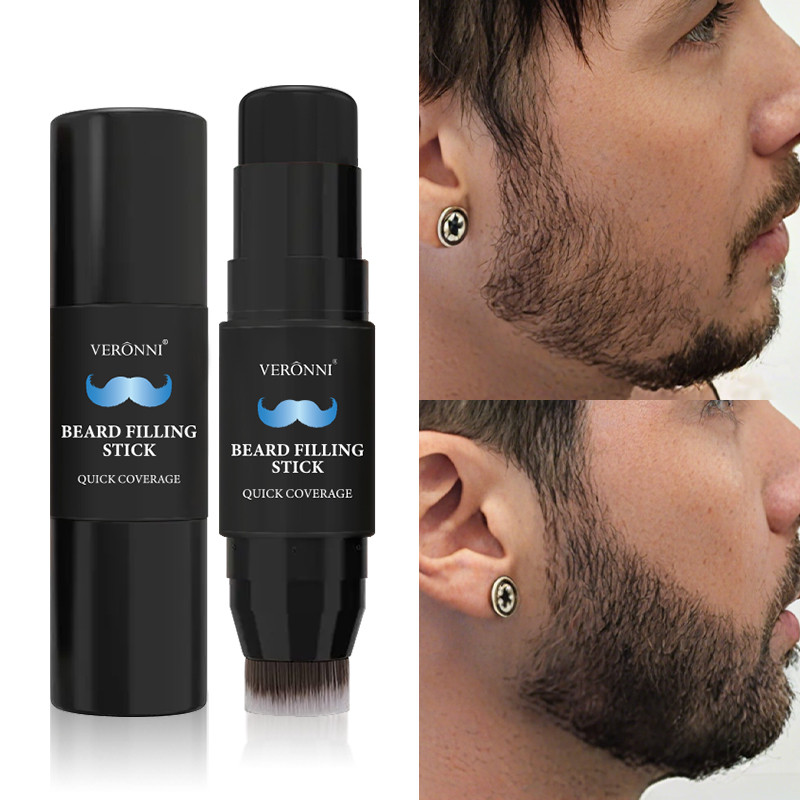 VERONNI Beard Filler Pen, Beard Filler Stick Chống Thấm Nước Beard Coloring Pen Beard Coloring Filli