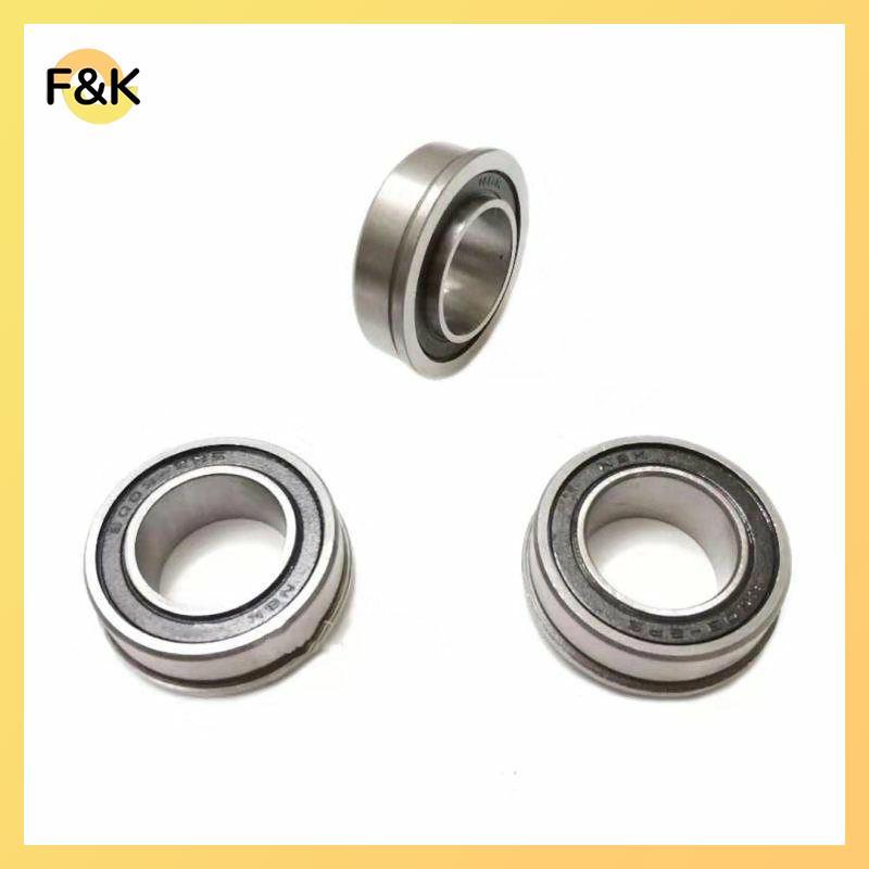 F & K F6003-20-2RS 20x35x11 Mặt bích Xe đẩy rãnh sâu Vòng bi kín bánh xe.