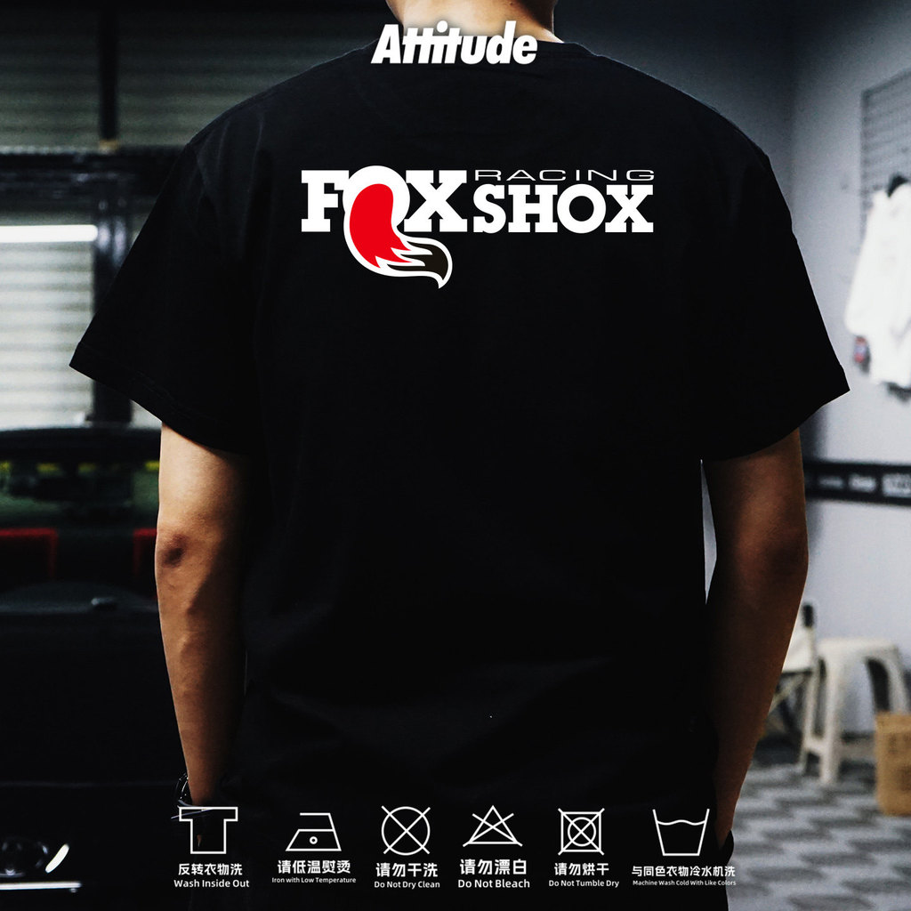 Fox Racing In Logo Áo Cotton Phong Cách Thể Thao 100% Cotton Cao Cấp Nam Nữ 5.19