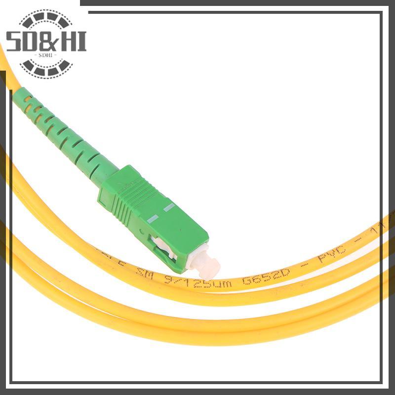 [SD & HI] Dây nối quang SC / APC-SC / APC Chế độ đơn 9 / 125 G652D LSZH 1m2m3m Cáp nhảy sợi quang (v