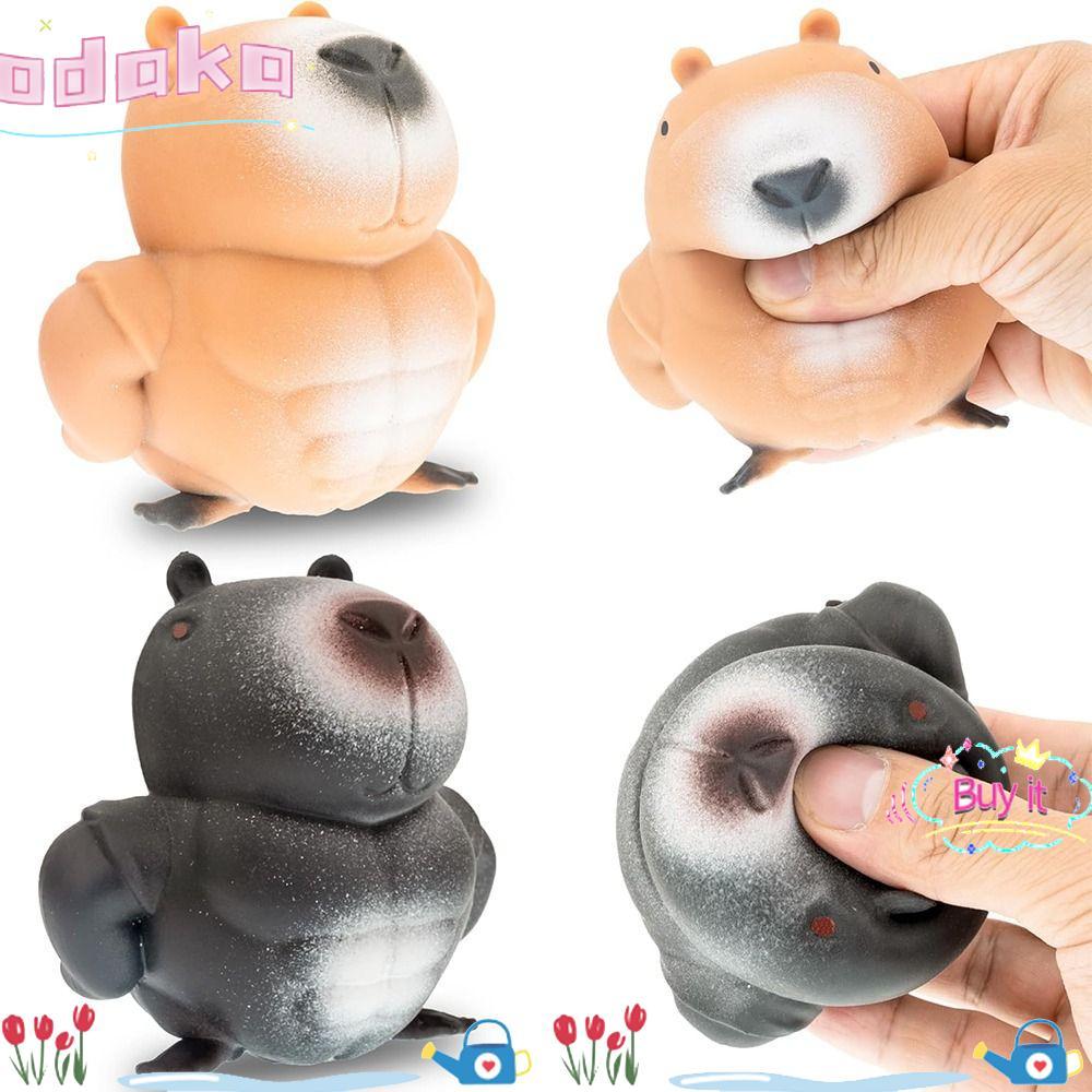 ODAKA Capybara Bóp Đồ chơi, Động vật giảm căng thẳng Squishy Capybara Fidget Đồ chơi, Đồ chơi Capyba