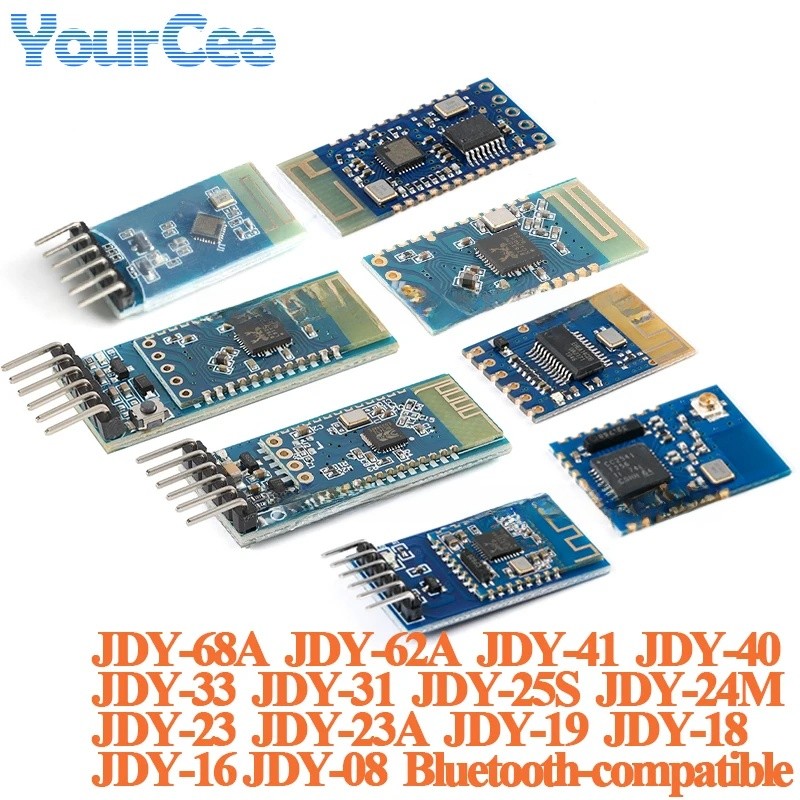 5 Cái / 1 Mô Đun BLE Tương Thích Bluetooth JDY-68A JDY-62A JDY-41 JDY-33 JDY-31 JDY-25S JDY-24M JDY-