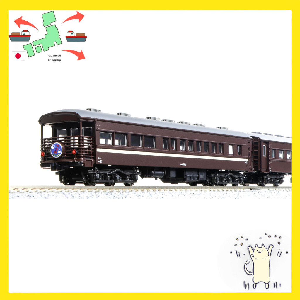 [Japanese Version] KATO N Gauge JR West Japan Maite 49 + Old Type Passenger Car 4-Car Set 10-1893 Mo