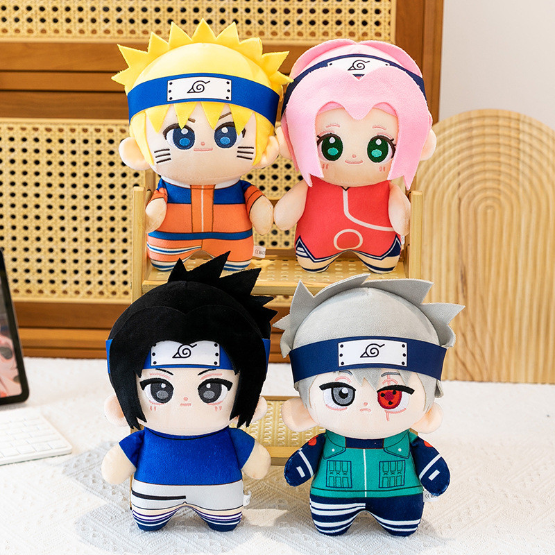 Sản phẩm mới Hàng có sẵn Shadow Ninja Cotton Doll Đồ chơi sang trọng Naruto Doll Shadow Class Seven 