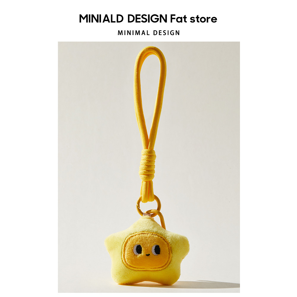 MDESIGN sáng tạo hoạt hình cô gái túi mặt dây chuyền túi chìa khóa xe mặt dây chuyền móc chìa khóa s