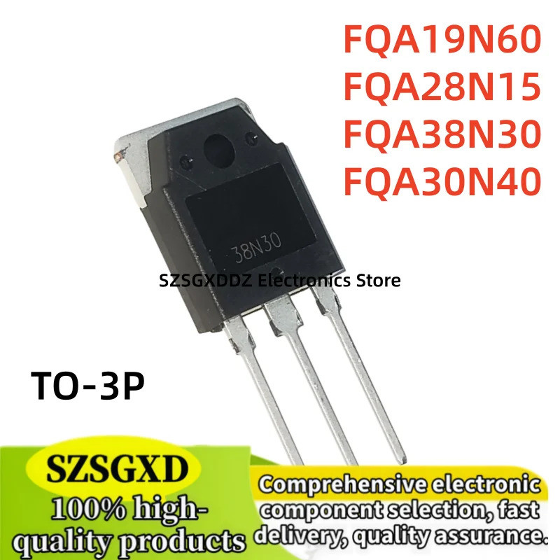 5 Chiếc FQA19N60 19N60 FQA28N15 28N15 FQA38N30 FQA30N40 30N40 TO-3P Hiệu Ứng Trường Transistor