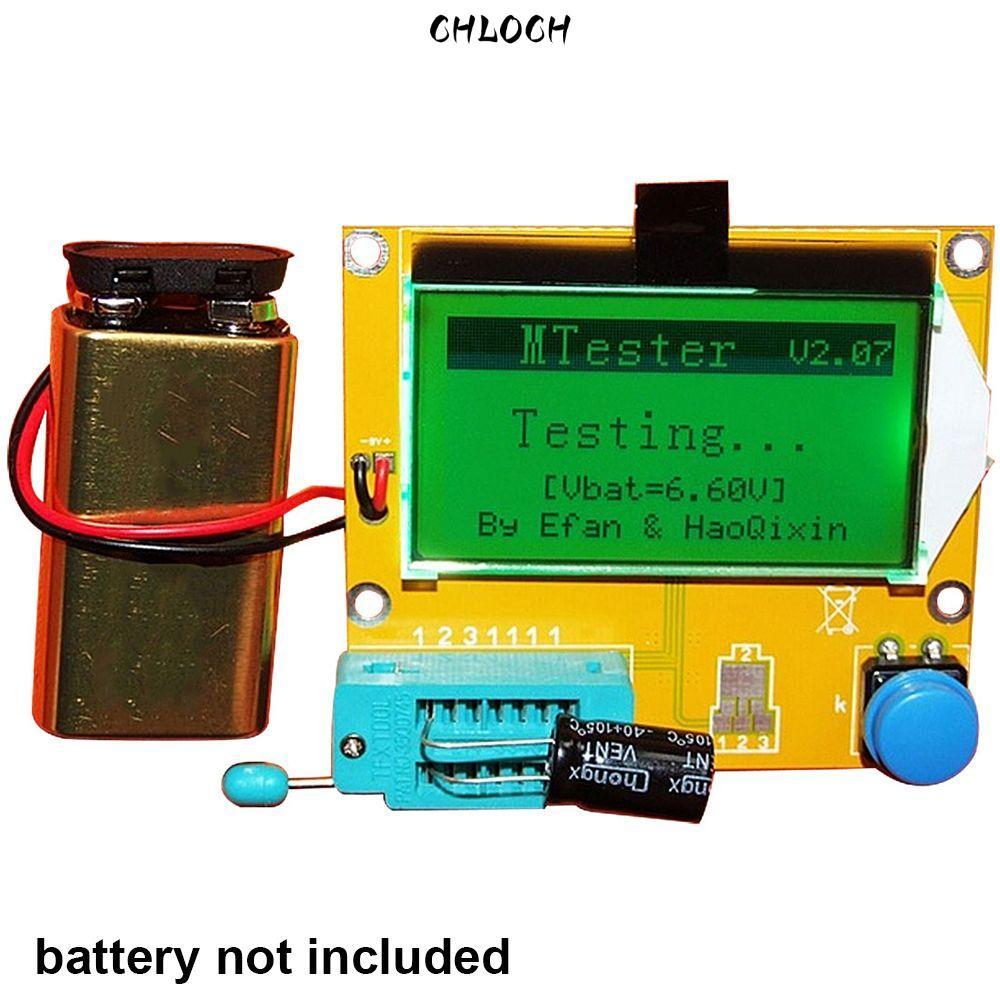 CHLOCH LCR-T4 ESR Meter Điện dung màn hình LCD MOS / PNP / NPN đa chức năng