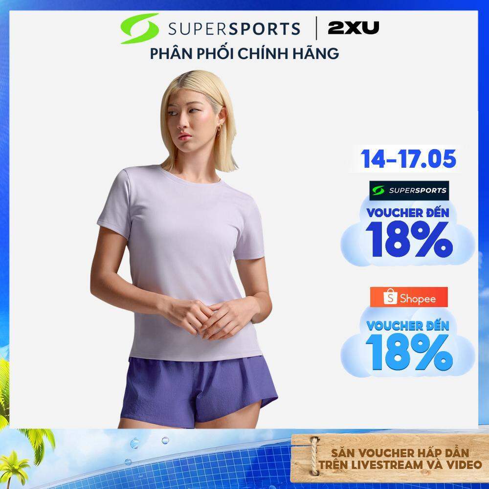 Áo Thun Nữ 2XU Aero Mesh - WR7419a-VVV/VRF