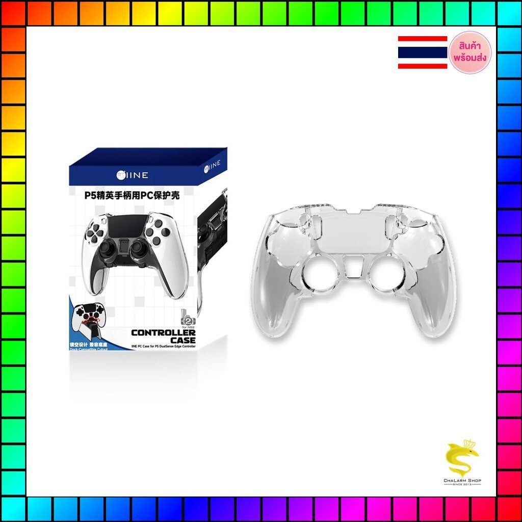 Ốp lưng IINE Clear cho PS5 DualSense Edge Model L1212