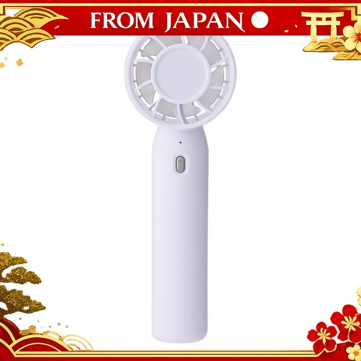 2WAY Smart Handy Fan, Battery Operated, with Base, Portable Fan, Tabletop Fan, 3 Levels of Air Volum
