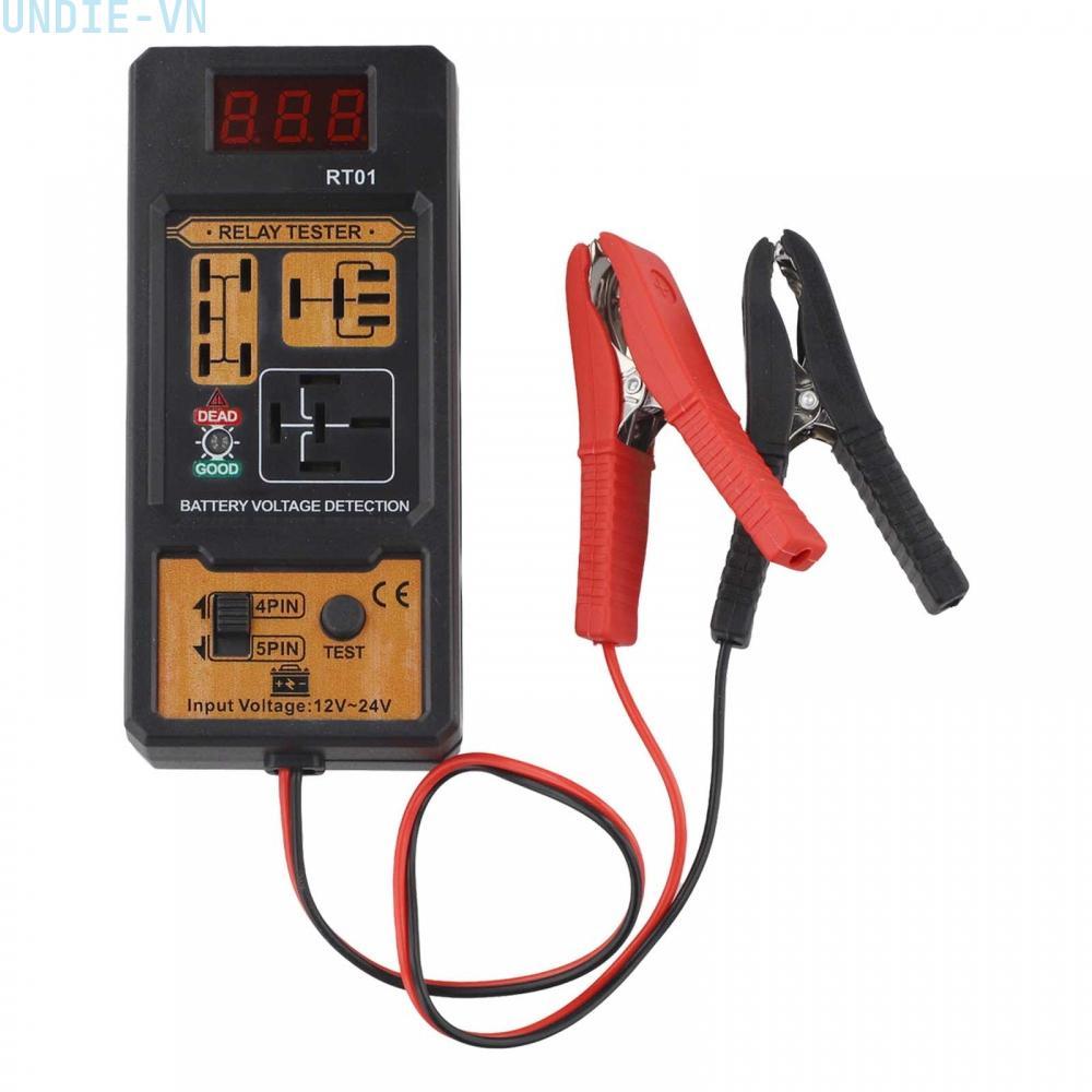 UNDIE❤️Car Relay Tester Backlit LCD Screen High-precision Sensors Automotive Testing
