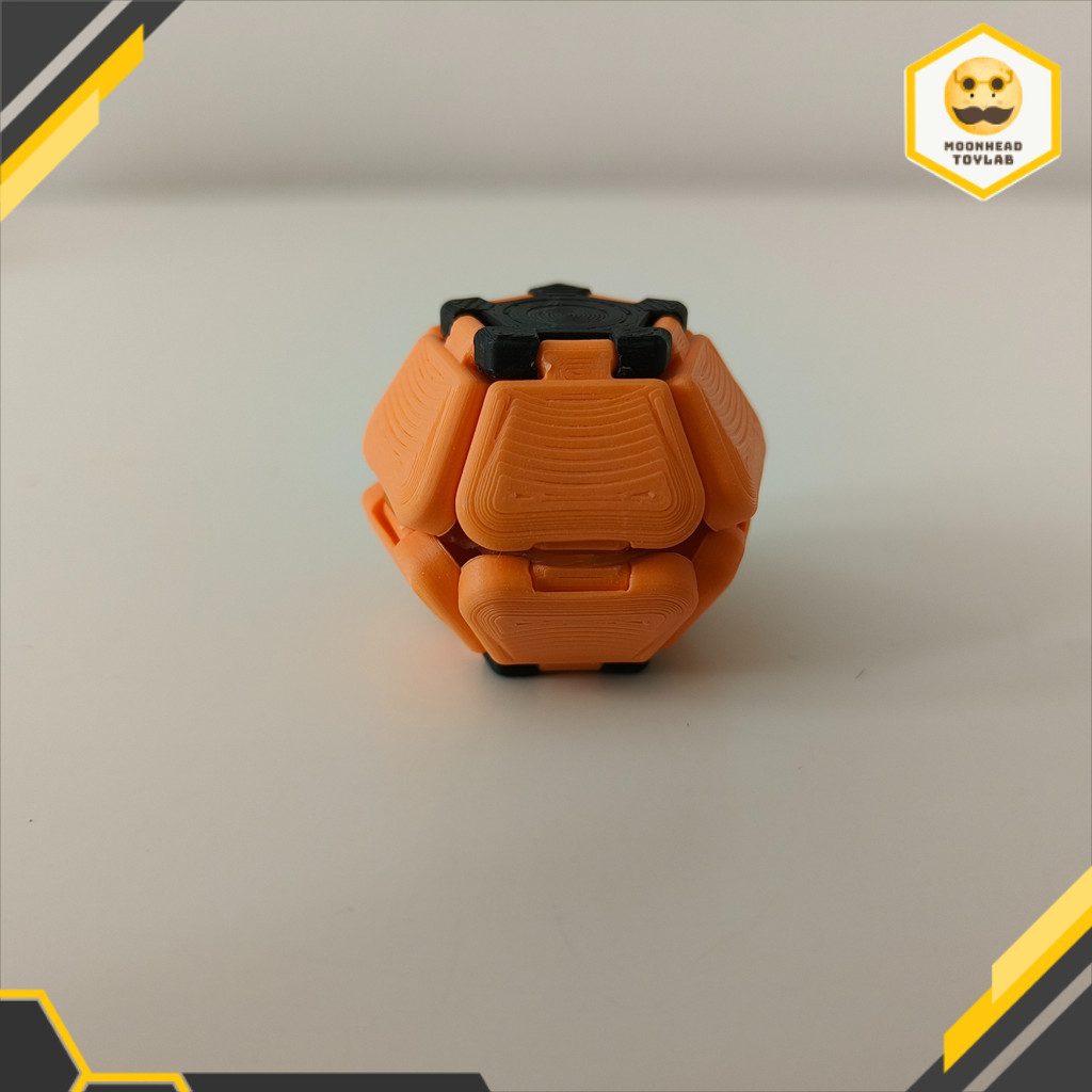 Moonhead Ball - Fidget Toy Xả Stress Giảm Lo Âu Đồ Chơi EDC Nhựa Sinh Học Cao Cấp Phong Cách Street 