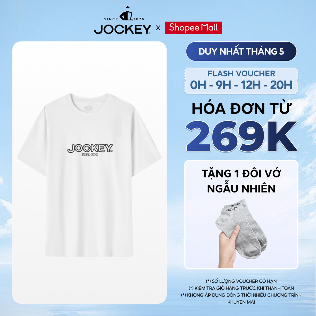 [NEW ARRIVAL] Áo T-shirt nam Jockey cotton USA - J4077