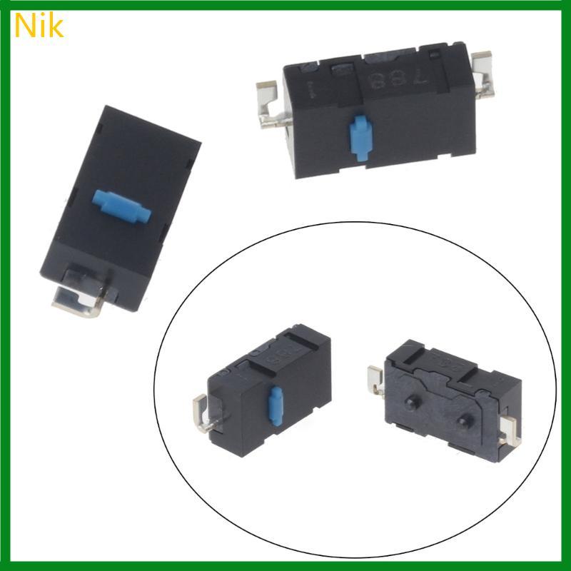 Nik Micro Switches Công tắc giới hạn chuột gốc D2LS-21 D2LS-11 D2LS Nhật Bản Chấm xanh