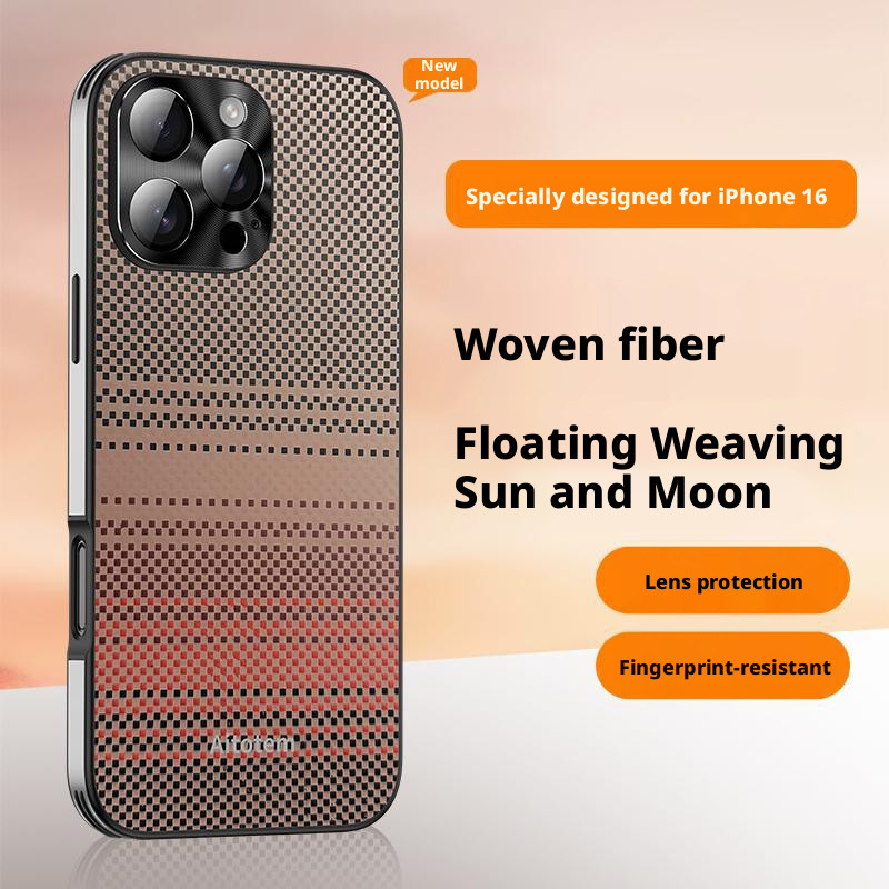 Tương thích với vỏ điện thoại Apple 16 Vỏ bảo vệ iPhone 15 Pro Vỏ dệt Starlight Kevlar Nhẹ 14 Pro Ma