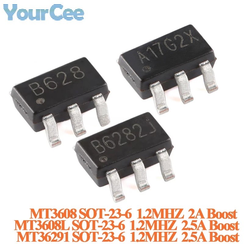200 Cái / 10 Chiếc MT3608L SOT-23-6 MT3608 FM3608 B628 MT36291 SOT23-6 2.5A 2A Hiệu Quả Cao 1.2 MHz 