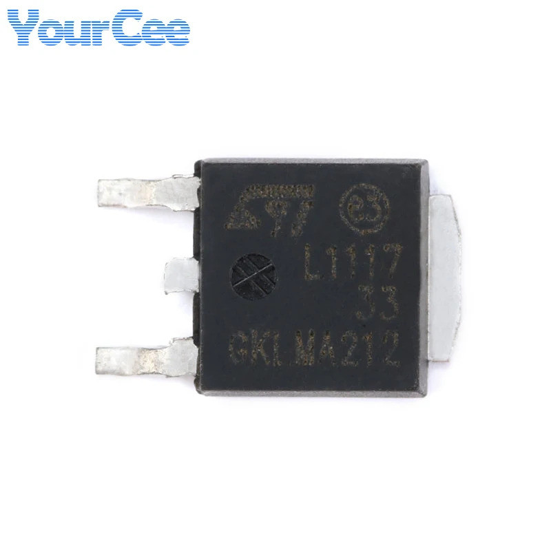 10 Chiếc LD1117 LD1117DT33 LD1117DT33CTR TO-252-2 Chip Điện Áp Thấp Khác Biệt Tuyến Tính Điều Chỉnh 