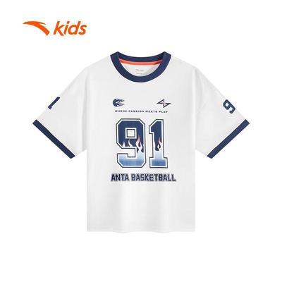 Áo Phông Ngắn Tay Bé Trai ANTA Kids 3525C1108