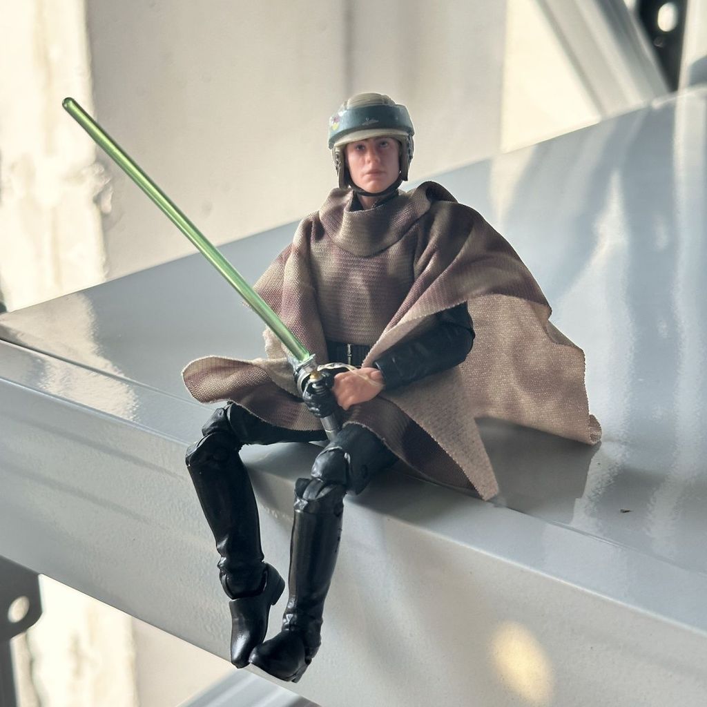Hasbro Số lượng lớn Chiến tranh giữa các vì sao 6 Luke Skywalker 20cm Đồ trang trí mô hình nhân vật 