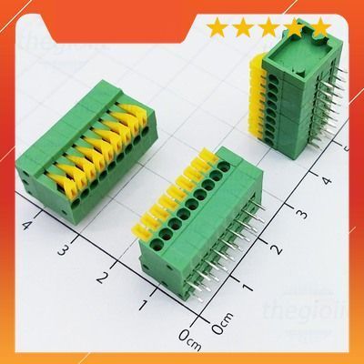 [2 Cái]- KF141-2.54-9-R Terminal Block 9 Tiếp Điểm Cắm Dây Ngang 2.54mm 150V 2A