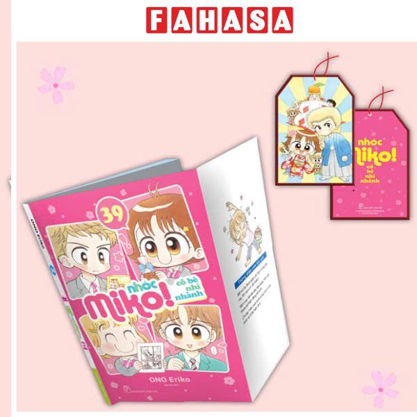 Sách - Nhóc Miko Cô Bé Nhí Nhảnh - Tập 39 - Tặng Kèm Bookmark Giấy