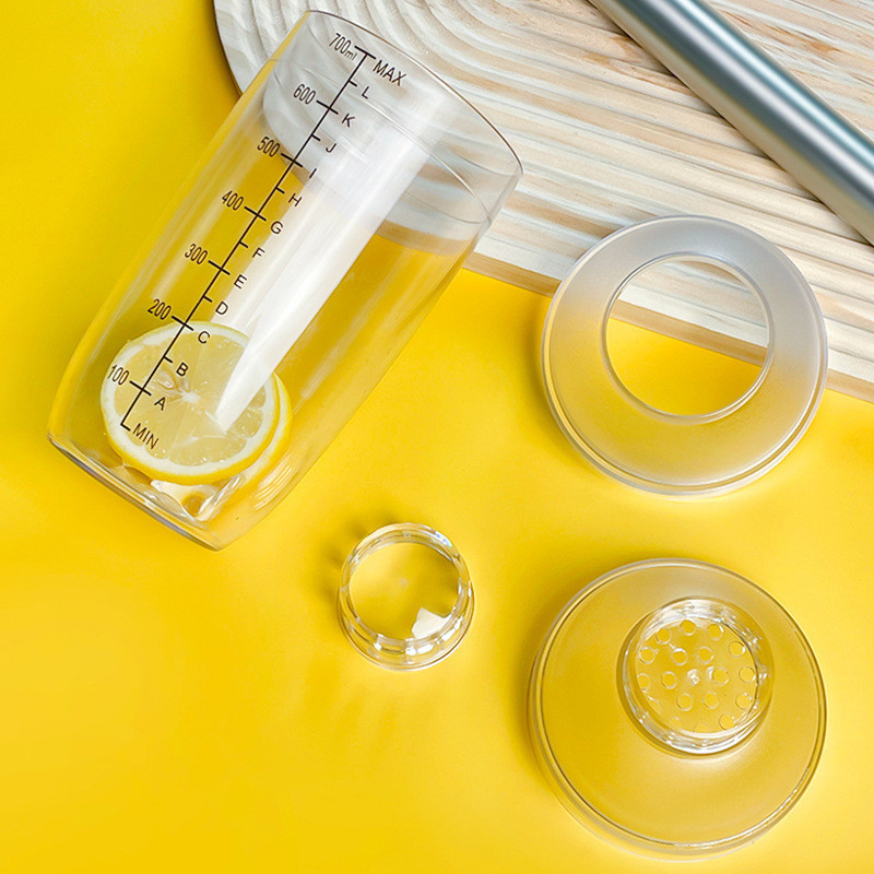 [Giảm Giá] Milk Tea Shop Shaker Cup Mixer Cân Shaker Cup Cup Hand-Made Lemon Cup Tool Set Snow Hand-