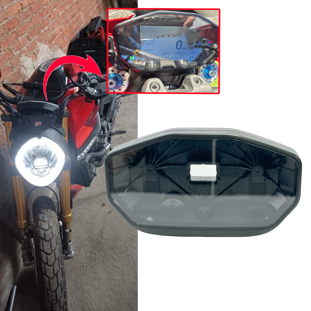 Xe Máy Dụng Cụ Ốp Lưng Đồng Hồ Đo Tốc Độ Máy Đo Nhà Ở Đồng Hồ Đo Dành Cho Ducati Monster 797 Supersp