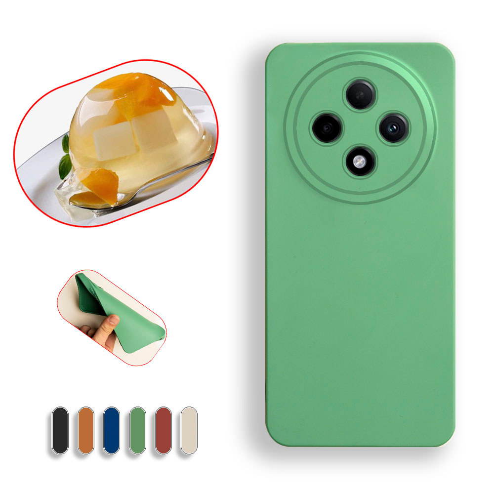 Ốp Lưng Thạch Lỏng Cho Oppo A3 Pro 5G CN F27 Pro + A3i Plus PJY110 PKA110 Da Mềm TPU Gel Silicon Mềm