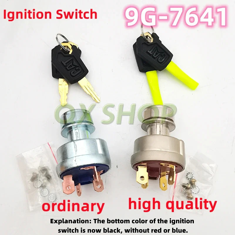 Công tắc đánh lửa 9G7611 3E0156 7N0718 cho máy xúc Caterpillar 9G-7641 chất lượng cao 5P8500 khóa kh