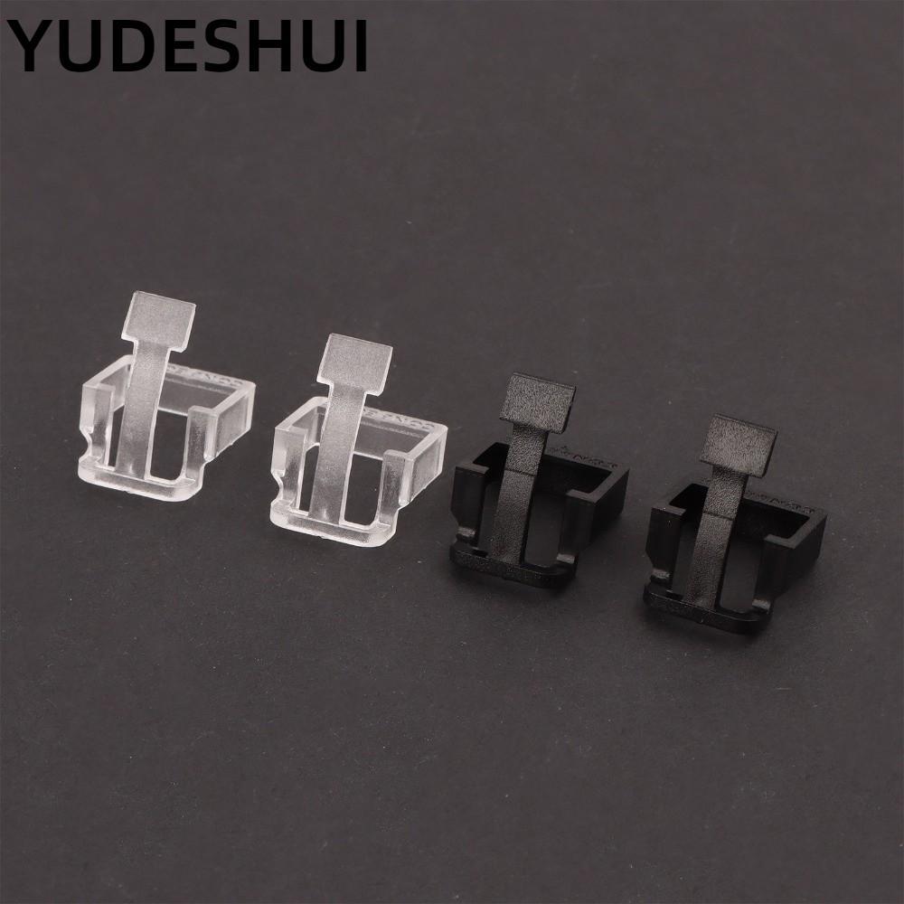 YudhUI 10 Đầu Pha Lê Cáp, Kẹp Kết Nối ABS RJ45 Cắm Vỏ Bảo Vệ, Khóa Có Thể Thay Thế RJ45 Bộ Phận Sửa 