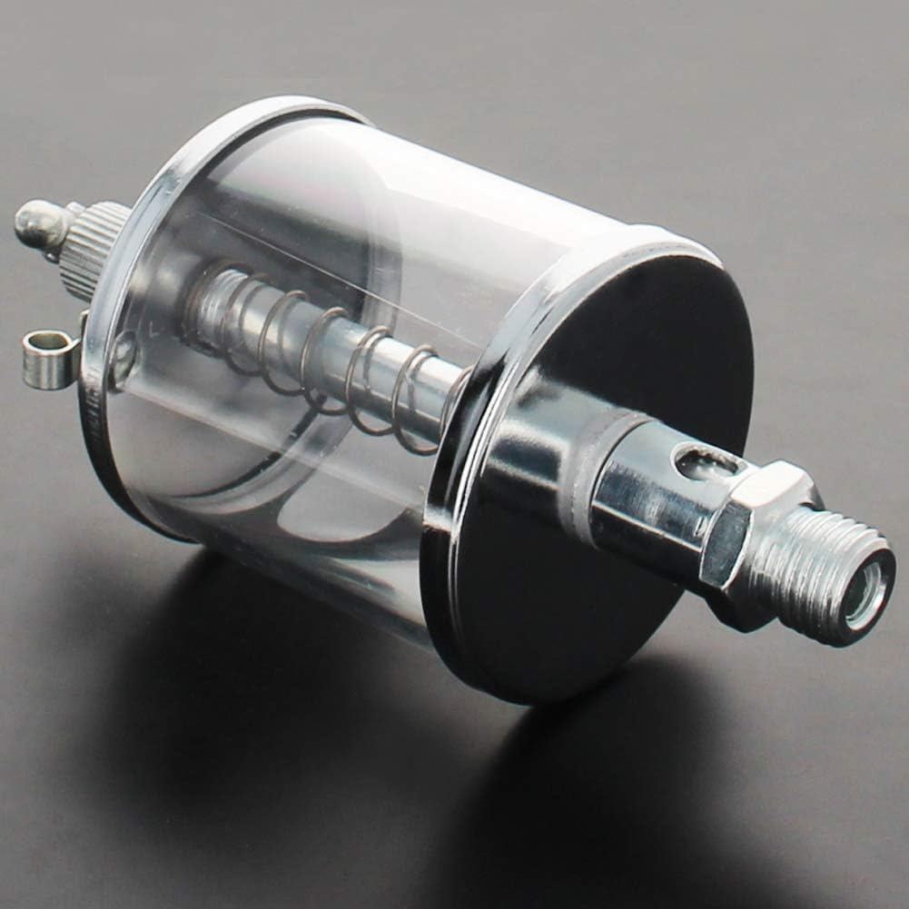 Bettomshin Nam Chủ Đề Nhỏ Giọt Thức Ăn Dầu Van Kim Mạ Crom Trên Sắt + Cốc Dầu plexiglass 1 Cái