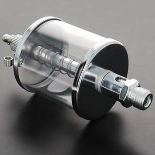 Bettomshin Nam Chủ Đề Nhỏ Giọt Thức Ăn Dầu Van Kim Mạ Crom Trên Sắt + Cốc Dầu plexiglass 1 Cái