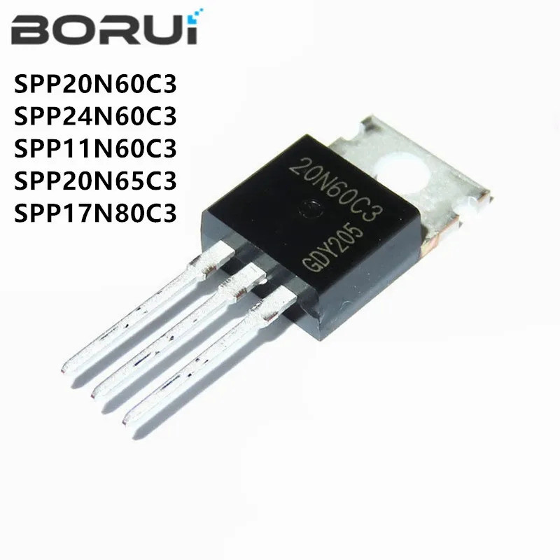10 CÁI SPP20N60C3 20N60C3 TO-220 SPP20N60 SPP17N80C3 17N80C3 SPP24N60C3 24N60C3 SPP11N60C3 SPP11N60 