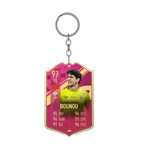 bounou signe a al hilal comme Neymar jr et ruben neves...etc keychain