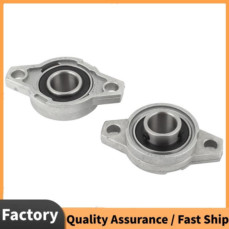 KFL002 FL002 Khối gối tự căn chỉnh Vòng bi mặt bích 15mm 2 CÁI