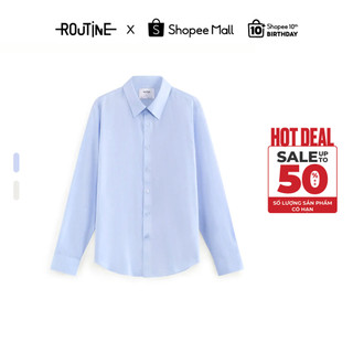  Áo Sơ Mi Tay Dài Nam Form Fitted - Routine 10F24SHL041R2 