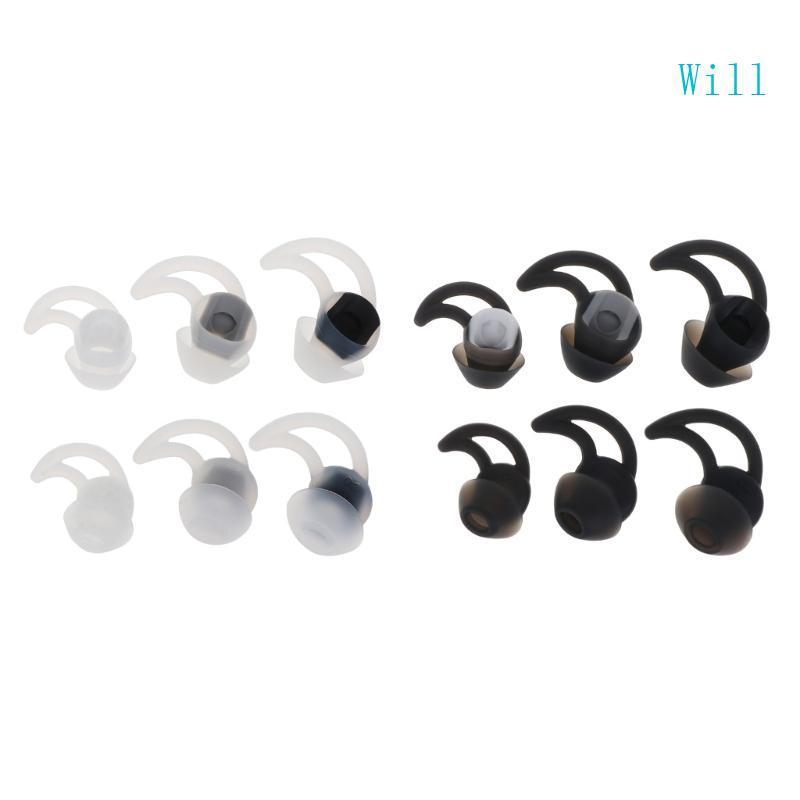 Will Silicone In Ear Ear Ear Ear Ear Earpads cho Bose QC20 QC30 Earhook Cách ly tiếng ồn