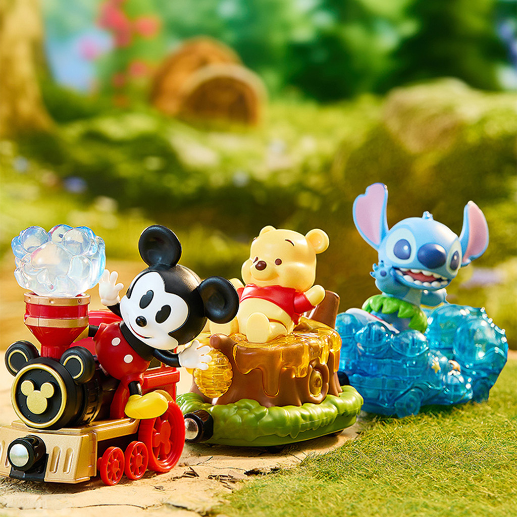 MINISO Disney Dumbo Parade Car Series Màn hình hiển thị hình hộp mù