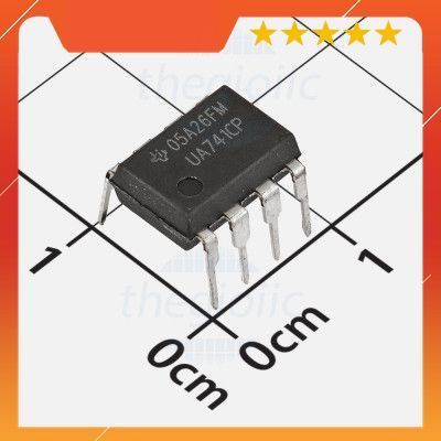 [3 Cái]- UA741CP IC OPAMP General Purpose Amplifier 1 Circuit 1MHz, 8-DIP IoT Maker 90