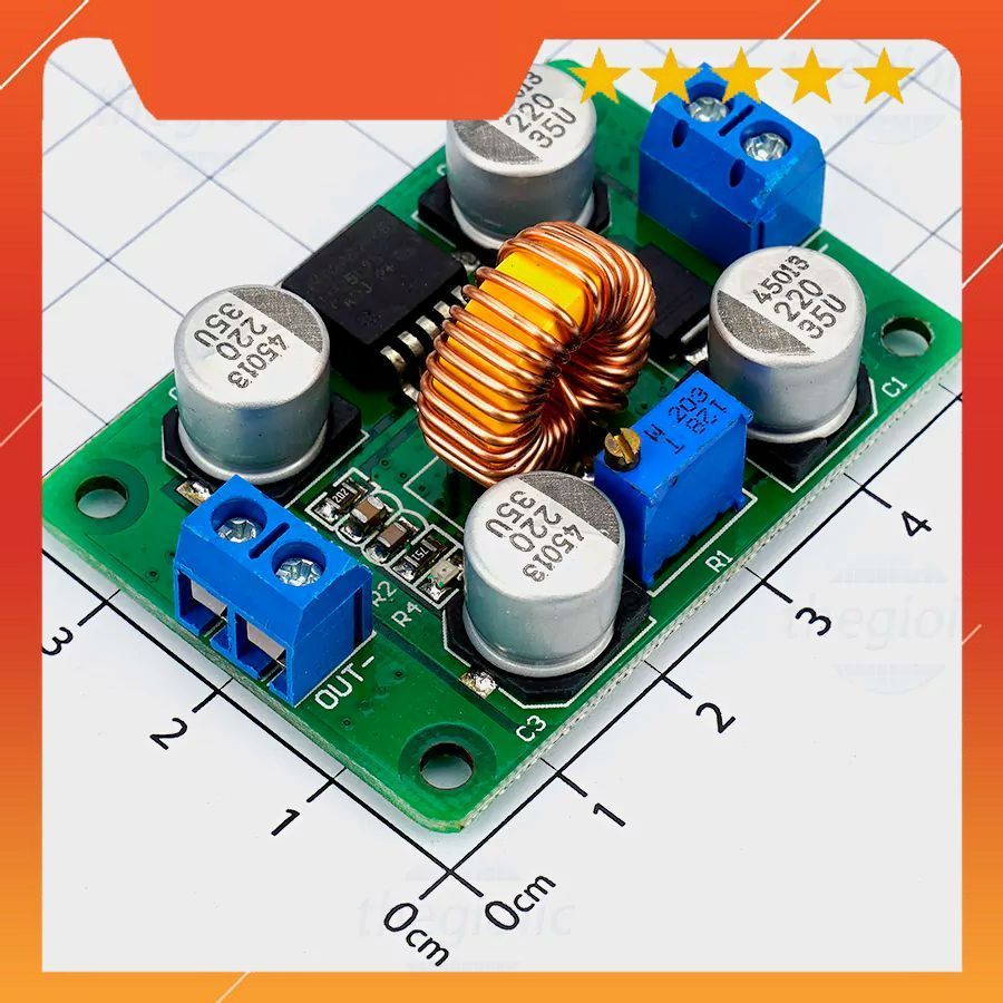 LM2587 Mạch Tăng Áp 5A Xanh Lá IoT Maker 90