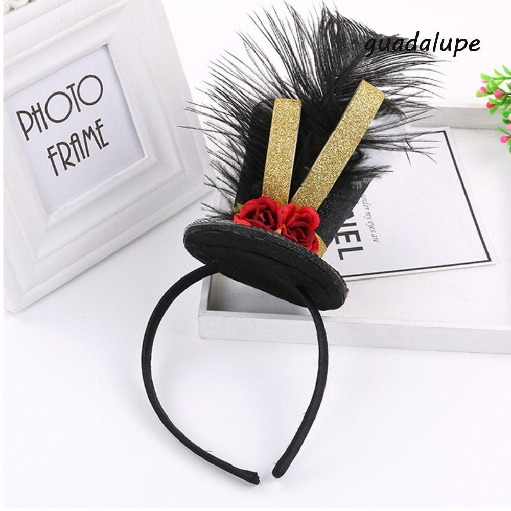 GUADALUPE1 Carnival Party Headband, Dress Up Vintage Knight Soldier 's Top Hat, Doorman 's Hat Circu