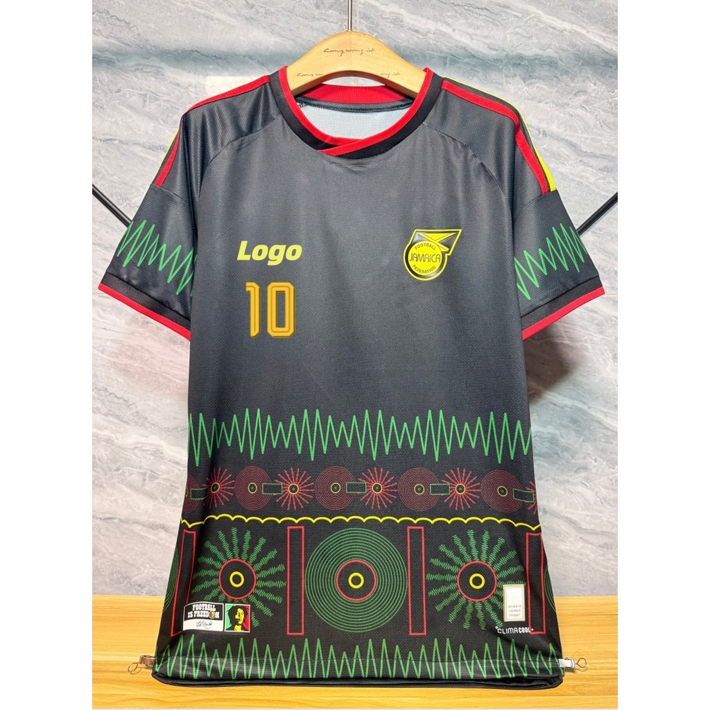 Vấn đề cầu thủ Jamaica 2026 World Cup Jersey Nam Jamaica Sân khách tay ngắn Áo thun bóng đá